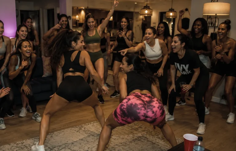 Twerk dance class for hens parties