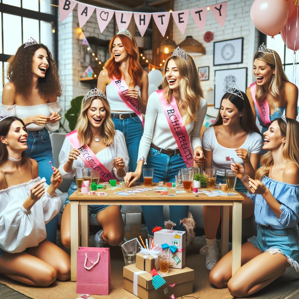 Hens Party Games for a Bachelorette party.