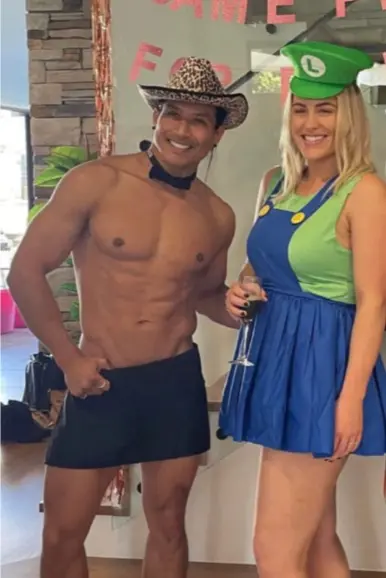 Chico with Sexy Hen
