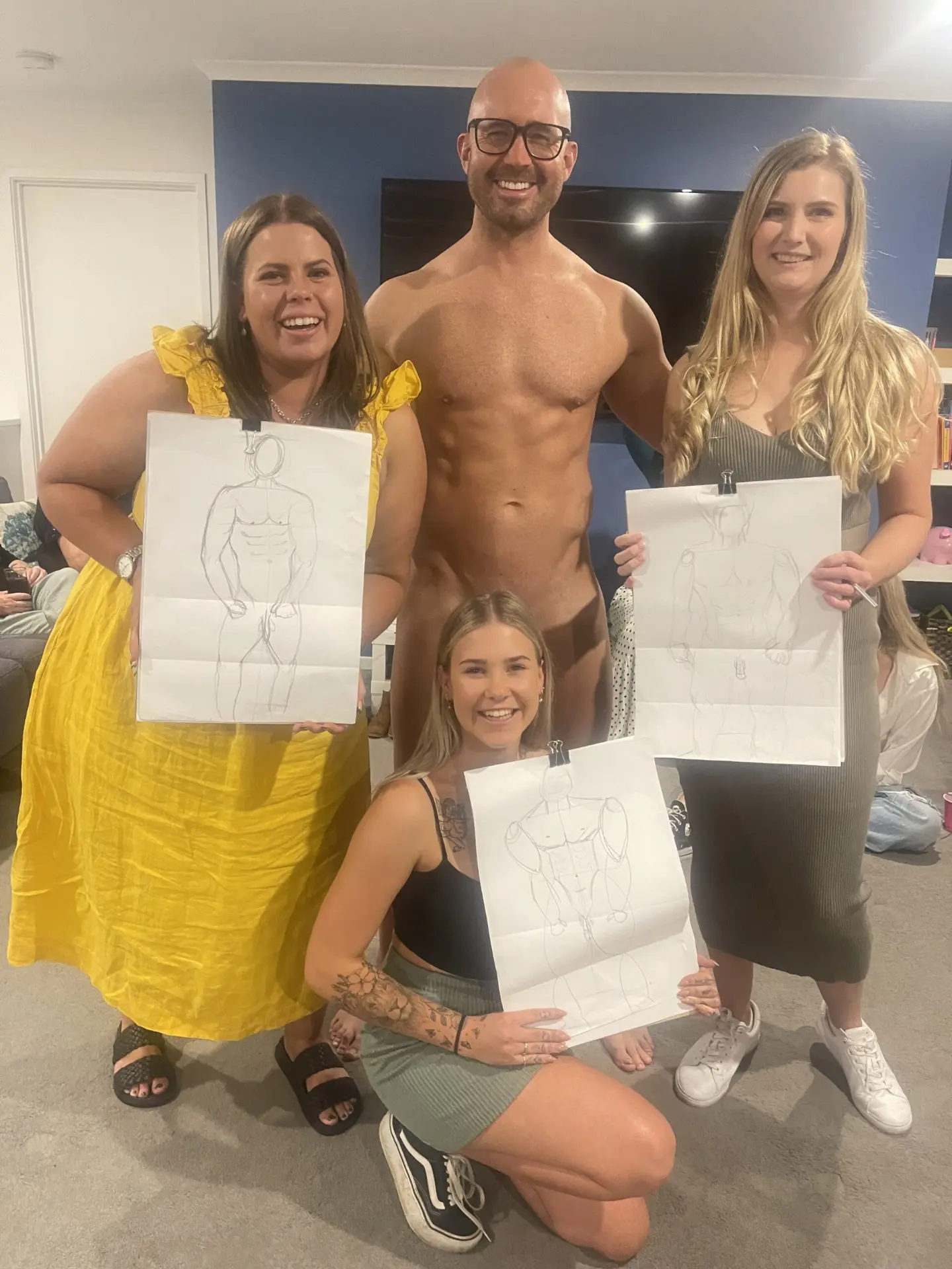 Jackson Male Model Gold Coast life drawing