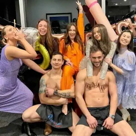 Arthur and Helder Apron only topless waiter