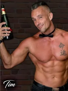 Tim - Topless Waiter, Life Drawing Model Gold Coast QLD