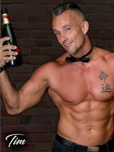 Tim - Topless Waiter, Life Drawing Model Gold Coast QLD