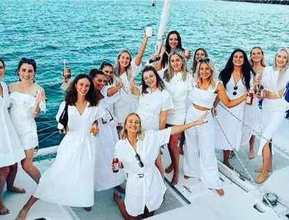 Hens Party Yacht by Hunks4hire 2